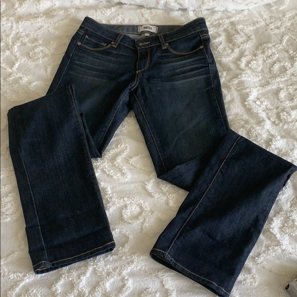 Paige Skyline Straight Jean- 26